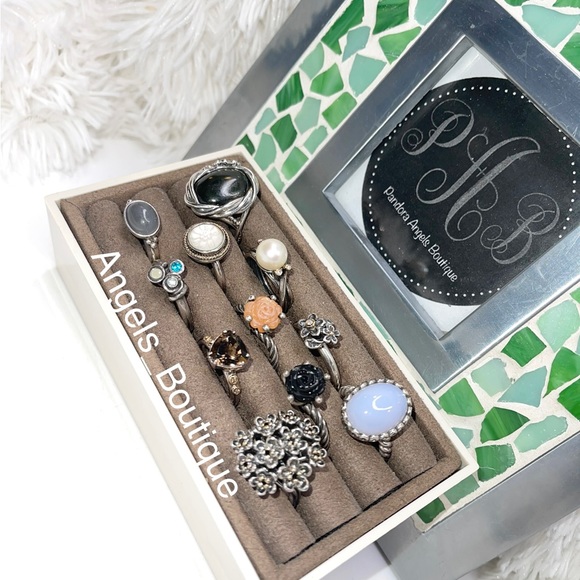 JUST SHARING MY PERSONAL PANDORA RING COLLECTION - Picture 4 of 4